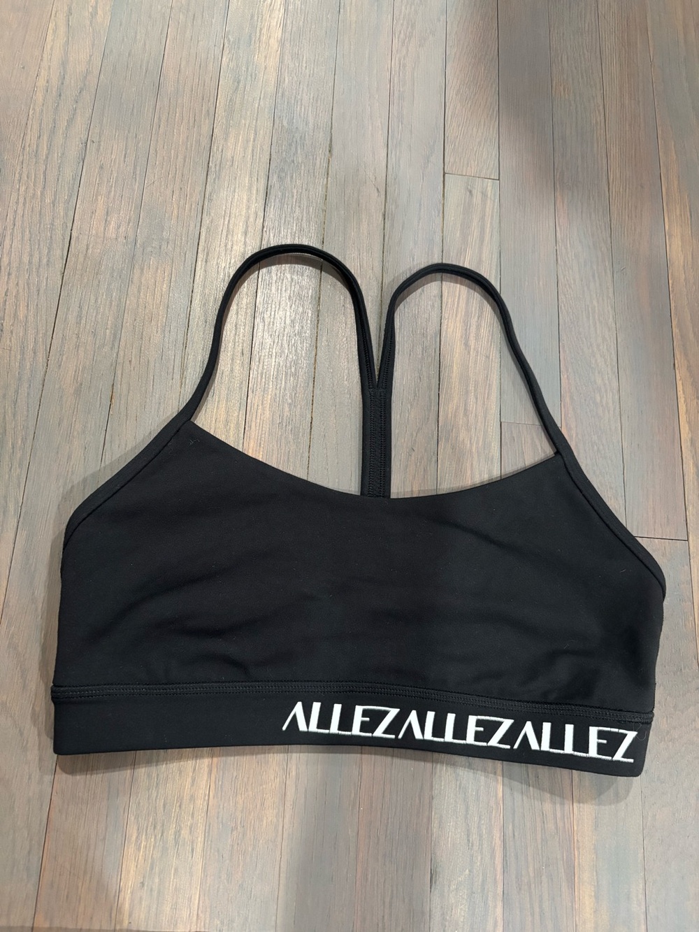 951. Lululemon Allez Black Racerback Sports Bra